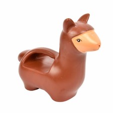 Lama Giesskanne BRAUN Blumen Garten Kinder 1,7 Liter Kanne Tier Kunststoff Form