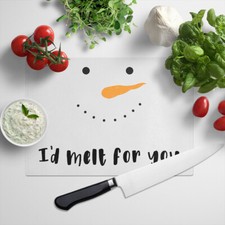 JUNIWORDS Glasschneidebrett "I