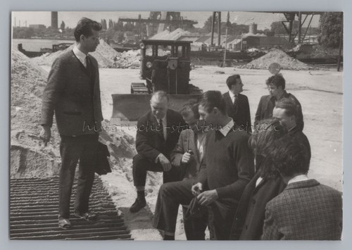 Berlin 1968 baustelle raupe - berlin,