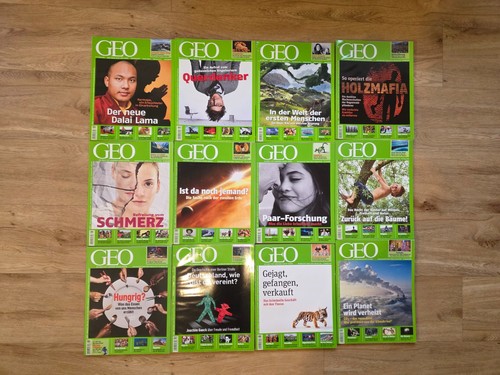 Geo zeitschriften jahrgang - geo,