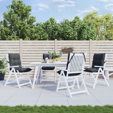 Niedriglehner Auflage Stuhlauflage Sitzkissen Sitzauflage Oxford-Gewebe vidaXL