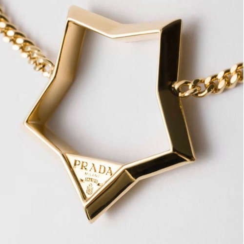 Prada stern gold - prada, metall