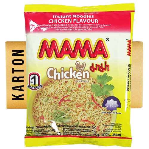 30x55g mama instantnudeln huhn - instantnudeln,