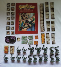 Hero Quest vollständig Erweiterung Karak Varn unbemalt deutsch Rarität 90ger MB