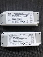 2x Elektronischer Halogen Trafo Fassung 12V-35-105W OBI Transfamotor Dimmbar