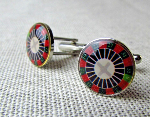 Silberfarbene roulette - silberfarbene,