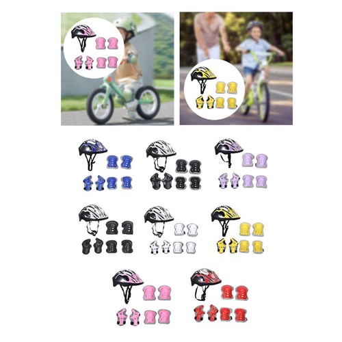 Kinder-Fahrradhelm-Set