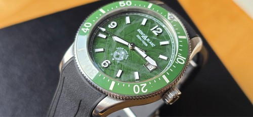 Montblanc 1858 iced sea - montblanc,