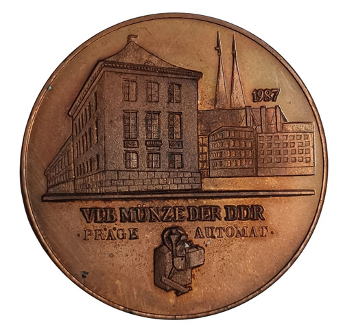 Medaille 750 jahre - 750, veb