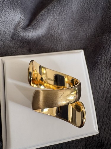 Pilgrim ring golden - pilgrim,