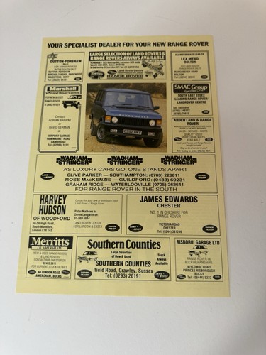 Original 1986 land rover - original,
