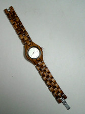 WOMENS NATURAL BAMBOO WOOD