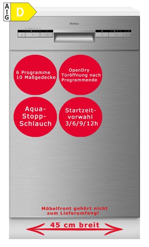 Amica einbau geschirrspüler - einbau,