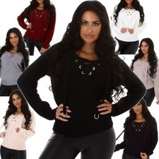Damen Pullover V-Ausschnitt