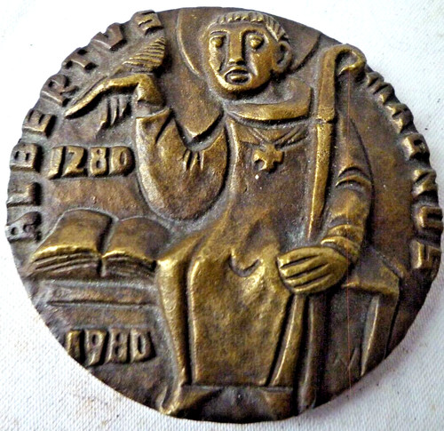 Bronze taler albertus magnus - taler,
