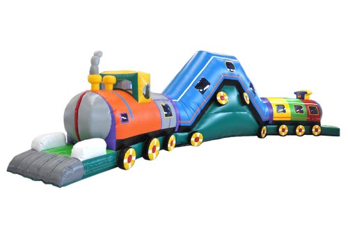 Timmi eisenbahn hüpfburg - eisenbahn,,