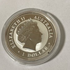 1 Doller 2005 ELIZABETH II - AUSTRALIA 1 OZ Silber The Australian Kookaburra 