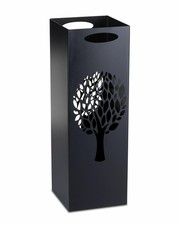 Regenschirmständer Schirmhalter Schirmständer aus Metall 60 cm LOFT Holzmotiv