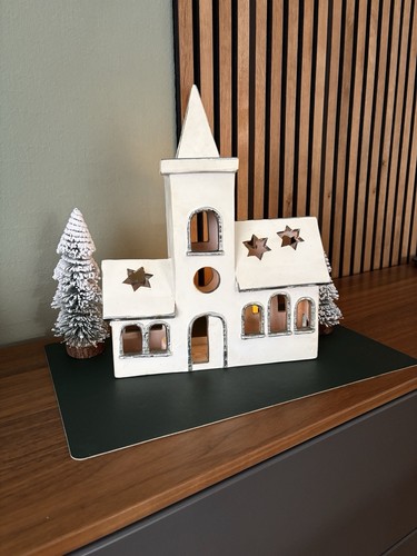 Weihnachts haus teelicht - haus,