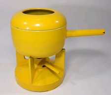 Vintage Gusseisen Fondue