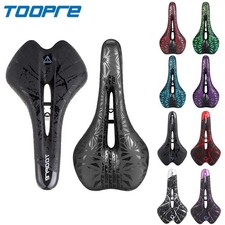 TOOPRE Gel Bike Saddle | PU Leather Shockproof Seat | MTB/Road