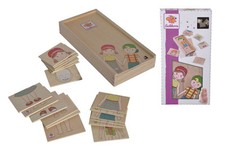 Eichhorn Holz Körperpuzzle