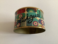 DESIGUAL Damen Armreif bunt, 7 cm Durchmesser, 4 cm breit