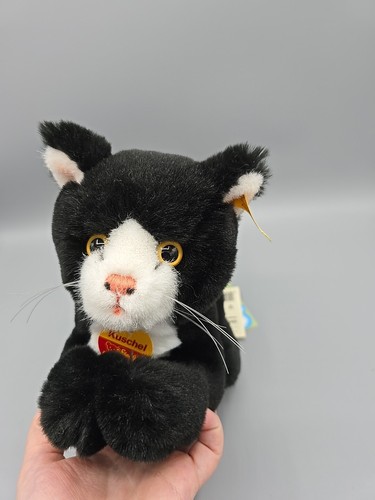Steiff katze kuschel schwarz - steiff,