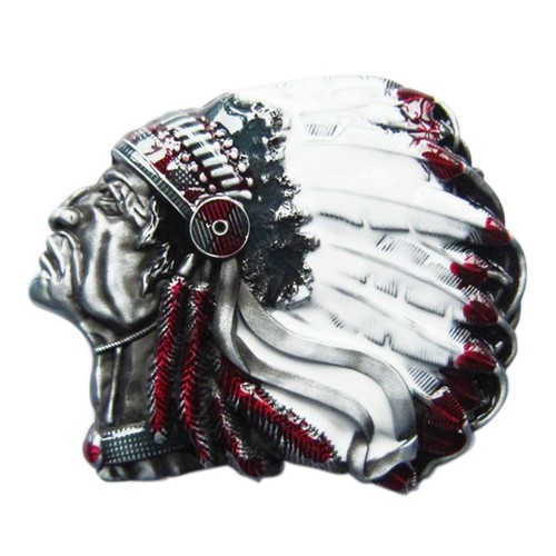 Buckle indianer häuptling - buckle, indianer-