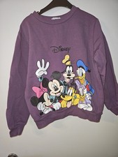 H&M Disney Mickey Mouse Pullover Hoodie, Größe 134/140