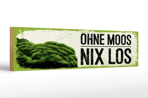 Holzschild spruch 46x10 - holzschild,