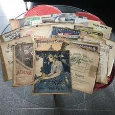 Viele Alte NOTEN ? KLAVIER Piano ? Ca. 1900 - 1940 (?)