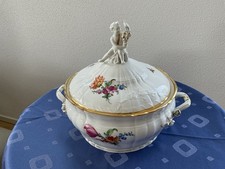 Große Bunte Porzellanterrine Königlich Preußische Porzellan Manufaktur Berlin