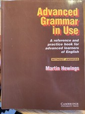 Advanced Grammar in use Martin Hewings 1999