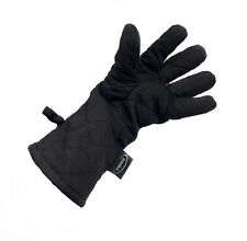 Kaminhandschuh links aus schwarzem Stoff Handschuh Ofenhandschuh 92-124