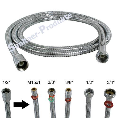 Metall brauseschlauch m - brauseschlauch, 2