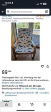 IKEA POÄNG Kindersessel Schwingsessel für Kinder Kinderstuhl DINO NEU & OVP