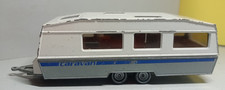 SIKU Wohnwagen "CARAVAN" Tandem  Spielzeugauto  Grau weiss blau