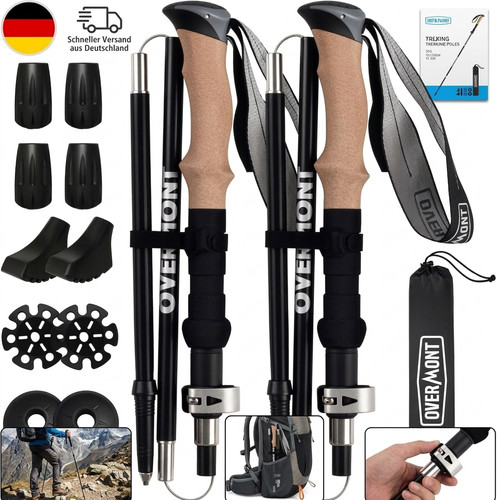 Overmont wanderstöcke carbon - overmont,