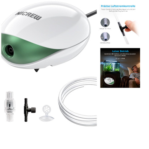 Nicrew aquarium luftpumpe 150 - nicrew,