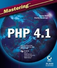 Mastering PHP 4.1 von Allen