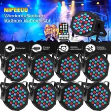 8stk 36 LED Akku Par Strahler
