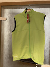 Fahrrad Weste Rennrad Größe M Bikewear S262 Herren Neon Lime Gelb gefüttert