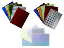 15 Blatt KLEBE FOLIE 3D