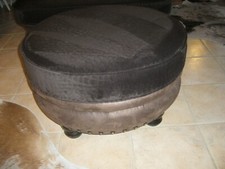 XXL  Hocker dunkelbraun ,Durchmesser ca. 80 cm