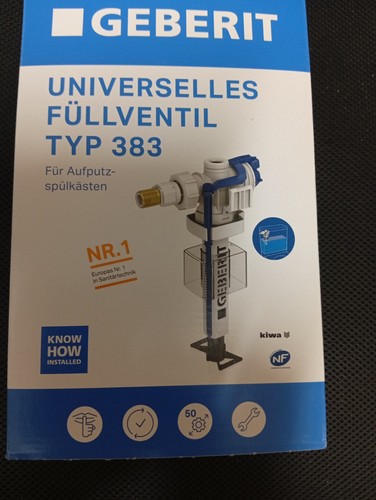 Geberit füllventil typ 383 - geberit,