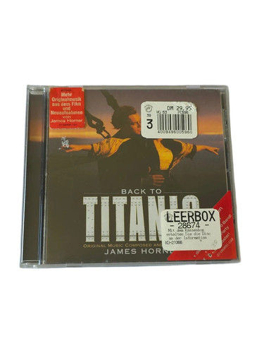 Back titanic ost 1998 - cd,