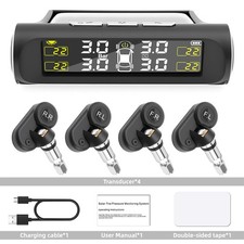 Solar TPMS Wireless Auto USB