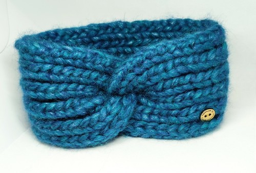 Damen wolle stirnband - wolle,