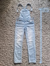 *NEU* Damen Latzhose Jeans Größe 146 |Denim Vintage Stil | ca. 108 cm